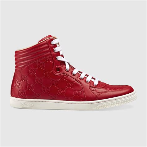 gucci signature high top